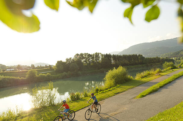 Drauradweg bei Villach