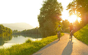 Drauradweg bei Villach