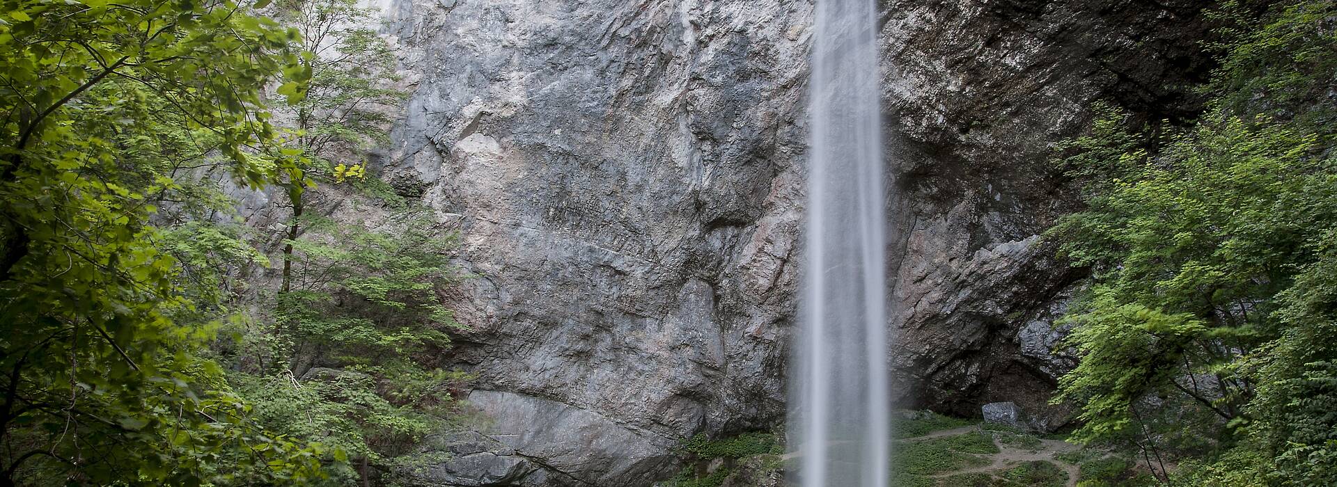 Wildensteiner Wasserfall in Gallizien in Südkärnten Klopeiner See