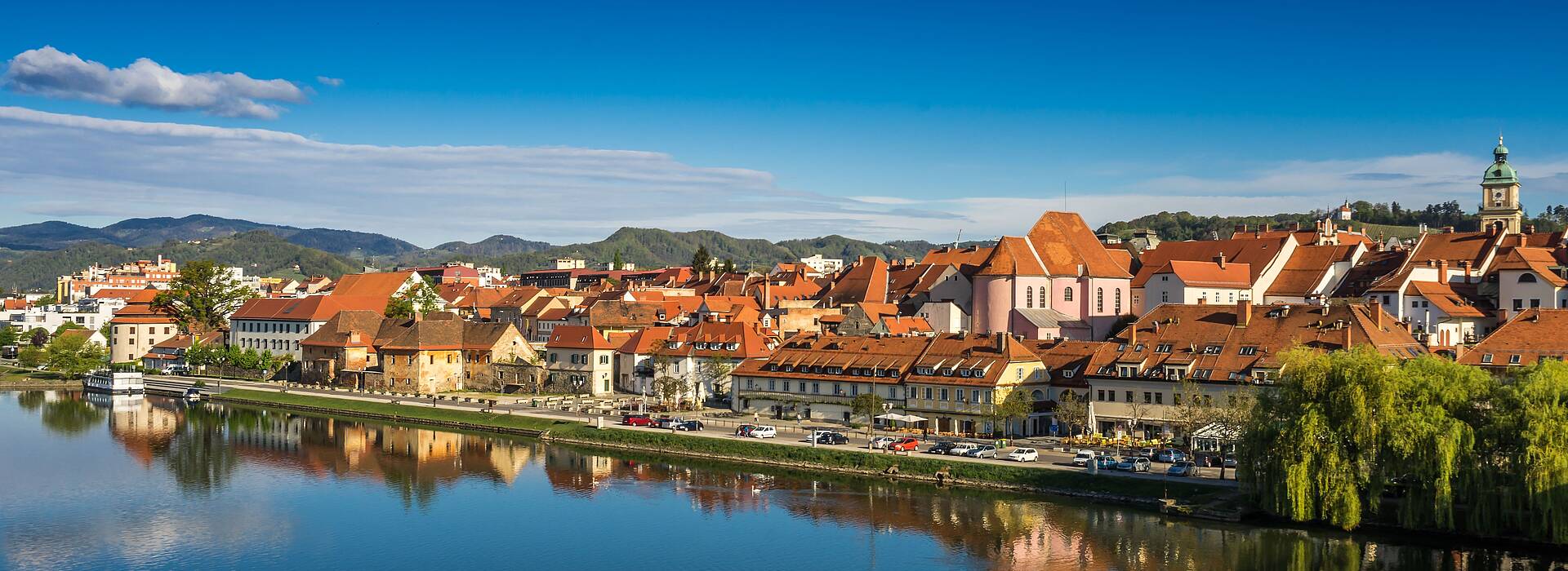 <p>Drauradweg Slowenien, Maribor</p>